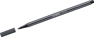 Produktbild von Premium-Filzstift - STABILO Pen 68 - Einzelstift - schwarzgrau