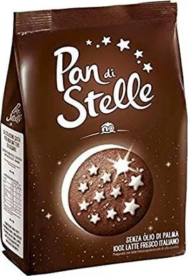 Produktbild von 12x Mulino Bianco Kekse Pan di stelle 350g biscuits cookies kuchen brioche