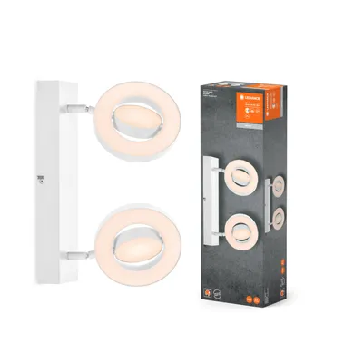 Produktbild von Ledvance LED Deckenleuchte Strahler Spot Saturn Weiß 21W 2180lm 3000K/4200K/6500K CLICK-CCT