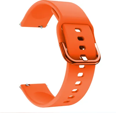 Produktbild von Silikon Armband Sport Band Für Samsung Galaxy Watch Active / Active2 Armband Orange