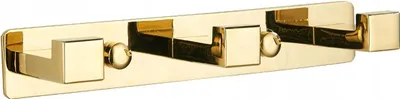 Produktbild von Mexen dreifach drehbarer Handtuchhaken, Gold - 709263-50
