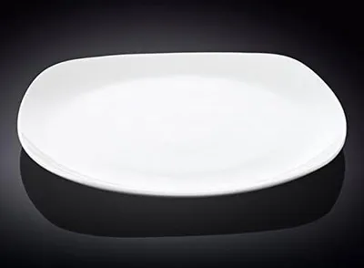 Image de Plat de service Wilmax en porcelaine, 29,5 cm, blanc WL-991003/A