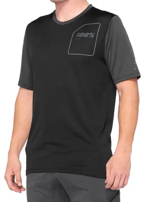Immagine prodotto di 100% SPEEDLAB maglia da ciclismo a manica corta - RIDECAMP - grigio/nero XL