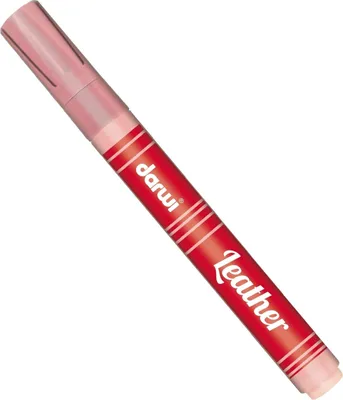 Obrázok produktu pre Darwi Paint On Leather Marker Fixka na kožu Beige Rose 6 ml 1 ks