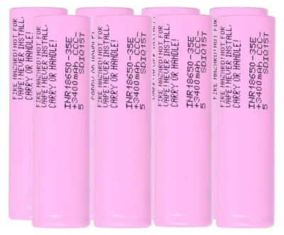 Obrázok produktu pre 8x Samsung INR18650-35E 3500mAh 3,7V - 18650 Akku