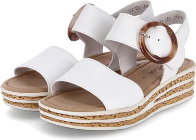 Imagen del producto de Gabor: Sandalias de cuero con detalle de hebilla