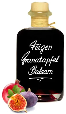 Produktbild von Feigen Granatapfel Balsam Essig - Spezialität 0,5L balsamartig fruchtig & mild 5% Säure