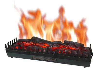 Obrázek produktu pro CHEMIN'ARTE - Ohniště na dřevo Ember 3XL 110 cm s LED efektem plamene, nastavitelný ohřev