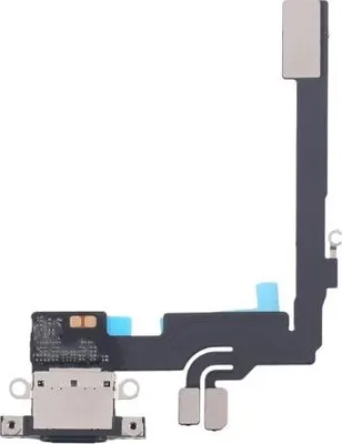 Zdjęcie produktu dla TAŚMA ZŁĄCZE ŁADOWANIA MIKROFON DO iPhone 16 Pro CZARNY