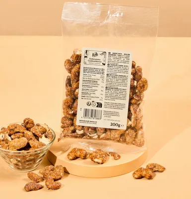 Produktbild von KoRo | Gebrannte Cashewkerne Salted Caramel 200 g
