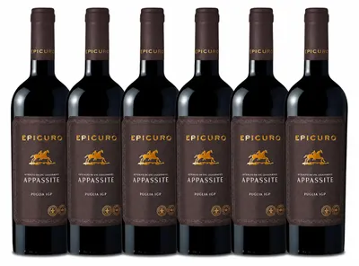 Image de Epicuro Appassite Rosso Passito arômes de baies mûres 4500ml pack de 6