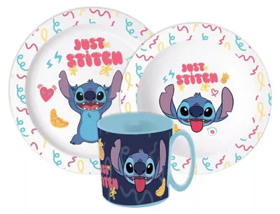 Obrázek produktu pro Sada nádobí Disney Just, sada z mikromateriálu s hrnkem o objemu 390 ml