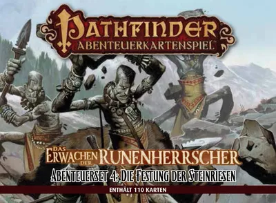 Produktbild von Pathfinder Abenteuerkartenspiel: Die Festung der Steinriesen - Abenteuerdeck 4 -Das Erwachen der Runenherrscher