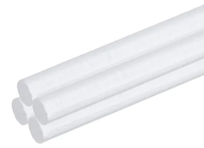 4 Acrylstäbe, transparent, 3 mm x 300 mm, für DIY-Projekte