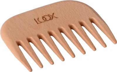 Produktbild von Holzkamm – Frisierkamm mit groben Zähnen und für Locken