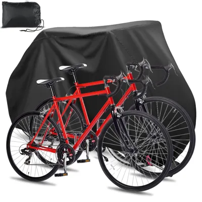 Immagine prodotto di Copertura impermeabile per biciclette per 2 biciclette con borsa di stoccaggio