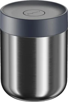 Produktbild von BergHOFF Home Nommie Thermobehälter 0,5 l, doppelwandig isoliert, warm kalt bis 6 Std., Edelstahl, Navy Silber