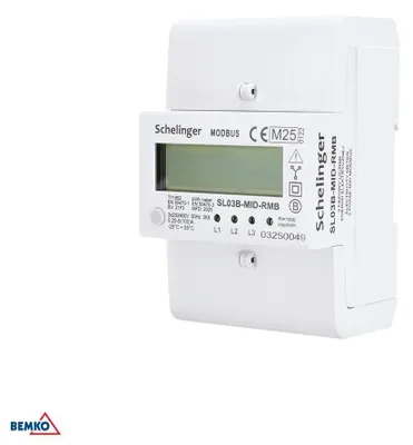 Zdjęcie produktu dla Licznik energii 3 fazowy SCHELINGER 100A MID