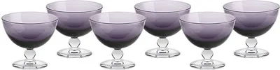 Produktbild von Eisschale Piccolo 6er-Set "Colori Vero" (10cm) lila