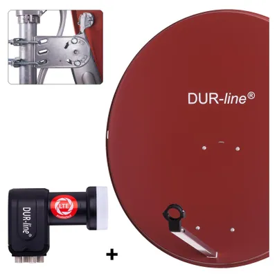 Produktbild von DUR-line MDA 90 R + +Ultra Quad LNB 4 TN LNB Set