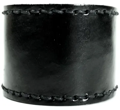 Produktbild von CJBB1943 Herren Armband Leder schwarz 22 cm