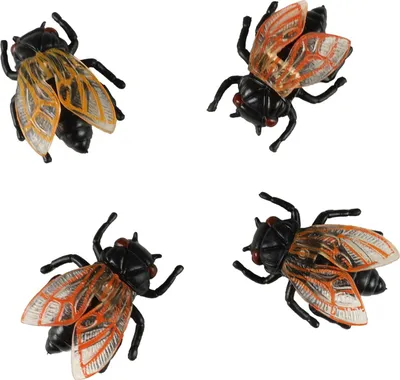 Produktbild von RAPPA Halloween kleine Streudeko, Set aus 4 Teilen, ca. 4 cm, für die Halloween-Party