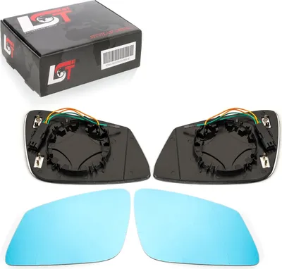 Produktbild von 2x Außenspiegel asphärisch Toter Winkel blau links rechts für BMW X2 F39 Z4 G29