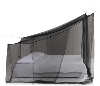 Image de Moustiquaire Deconet Attick - Noir - L 210 cm x L 200 cm x H 115 cm et H 200 cm 2 personnes.