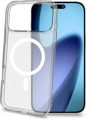 Image de Coque TPU compatible MagSafe pour iPhone 17 Pro Max, transparente