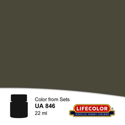 Produktbild von LIFECOLOR LC-UA846 UA846 RAL 6008 Braungrün