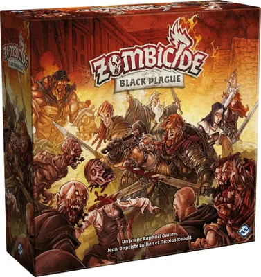 Zombicide Black Plague – Koop-Survival-Brettspiel, ab 14 J., 1–6 Spieler