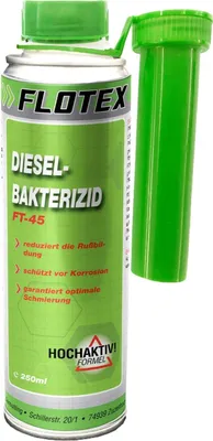 Produktbild von Flotex Diesel Bakterizid 250ml Desinfektion für Dieselmotoren und Heizölsysteme