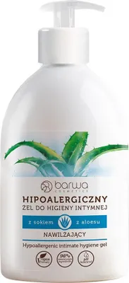 Produktbild von BARWA Hypoallergenes, feuchtigkeitsspendendes Intimhygienegel - mit Aloe-Vera-Saft, 500 ml