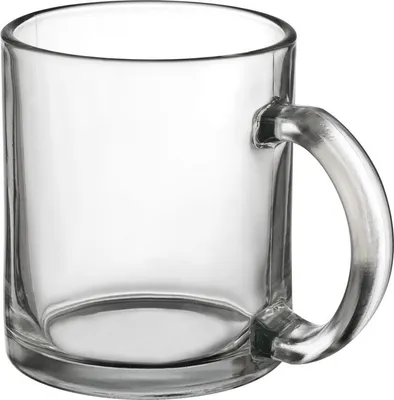 Produktbild von 6x Kaffeetasse aus Glas / Fassungsvermögen: 300 ml / Farbe: transparent klar