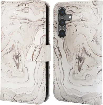 Image de imoshion Design Bibliothèque pour le Samsung Galaxy S24 - Sandy Marble