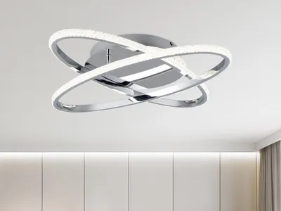 Image de Reality Lane LED plafonnier 27W dimmable chrome blanc neutre