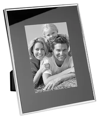Produktbild von FINK Bilderrahmen SORA 13x18 cm - Fotorahmen aus versilbertem Metall, Glas, schwarz, silber, zum Hängen und Stellen