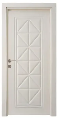 Image de Porte simple beige élégante Porte d'hôtel raffinée Portes d'appartement Porte complète