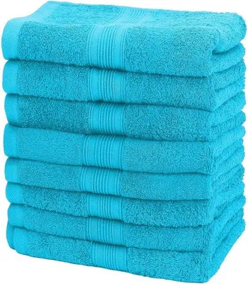 Productafbeelding van Famanu handdoeken, set van 8 - 50 x 100 cm, 100% katoen