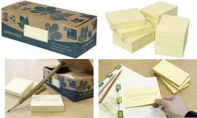 Produktbild von inFO Haftnotiz 5655-11box 125x75mm gelb 12 St./Pack.