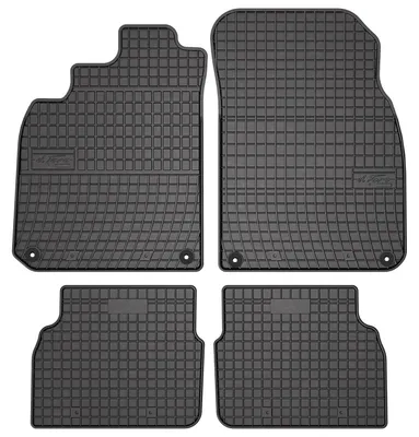 Obrázok produktu pre Gumové autorohože na mieru pre: Saab 9-3 II Y3SF (2002-2014, kombi, sedan) černé, sada 4 ks, s úchyty