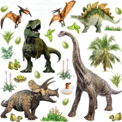 Produktbild von Wandtattoo T-Rex 30 x 30 cm