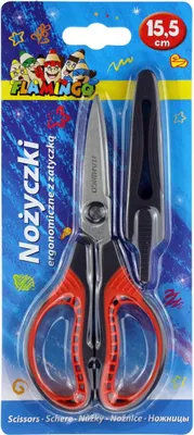Obrázok produktu pre Nožnice Flamingo so zátkou na čepeli 15,5 cm