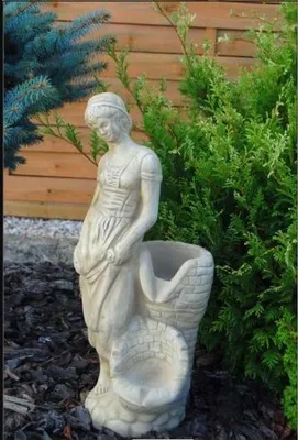 Produktbild von -Figur Frau AMANDA Garten Statue Skulptur Skulpturen Figuren Statuen Deko Stein