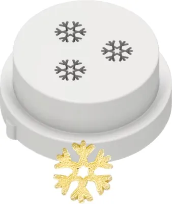 Produktbild von Matrize POM Schneeflocke (Weihnachten) für Philips Avance / 7000 Serie