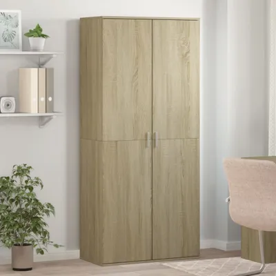 Produktbild von "im " Schuhschrank Sonoma-Eiche 80x39x178 cm Holzwerkstoff - Schuhregale CC10751