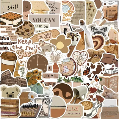 100 Vintage Vinyl-Aufkleber, Graffiti-Sticker, wasserdicht, 5-10 cm