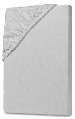 Produktbild von Kinder Spannbettlaken 70x140cm 2er Set – Spannbetttuch aus 100% Baumwolle in verschiedenen Farben, Farbe:Grau