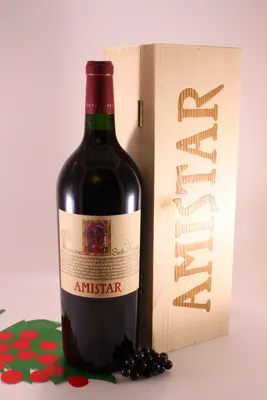 Imagen del producto de Cuvée Rot Amistar Magnum, presentada en caja de madera - 2022 - Weingut Peter Sölva & Söhne