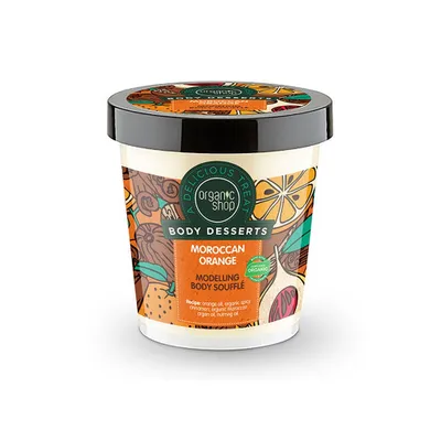 Produktbild von Organic Shop Body Desserts Modelujący mus do ciała Pomarańcza, 450ml